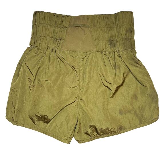Free People The Way Home Shorts Green Size Large - Picture 1 of 5